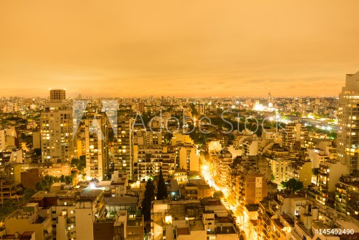 Bild på The skyline of Buenos Aires     